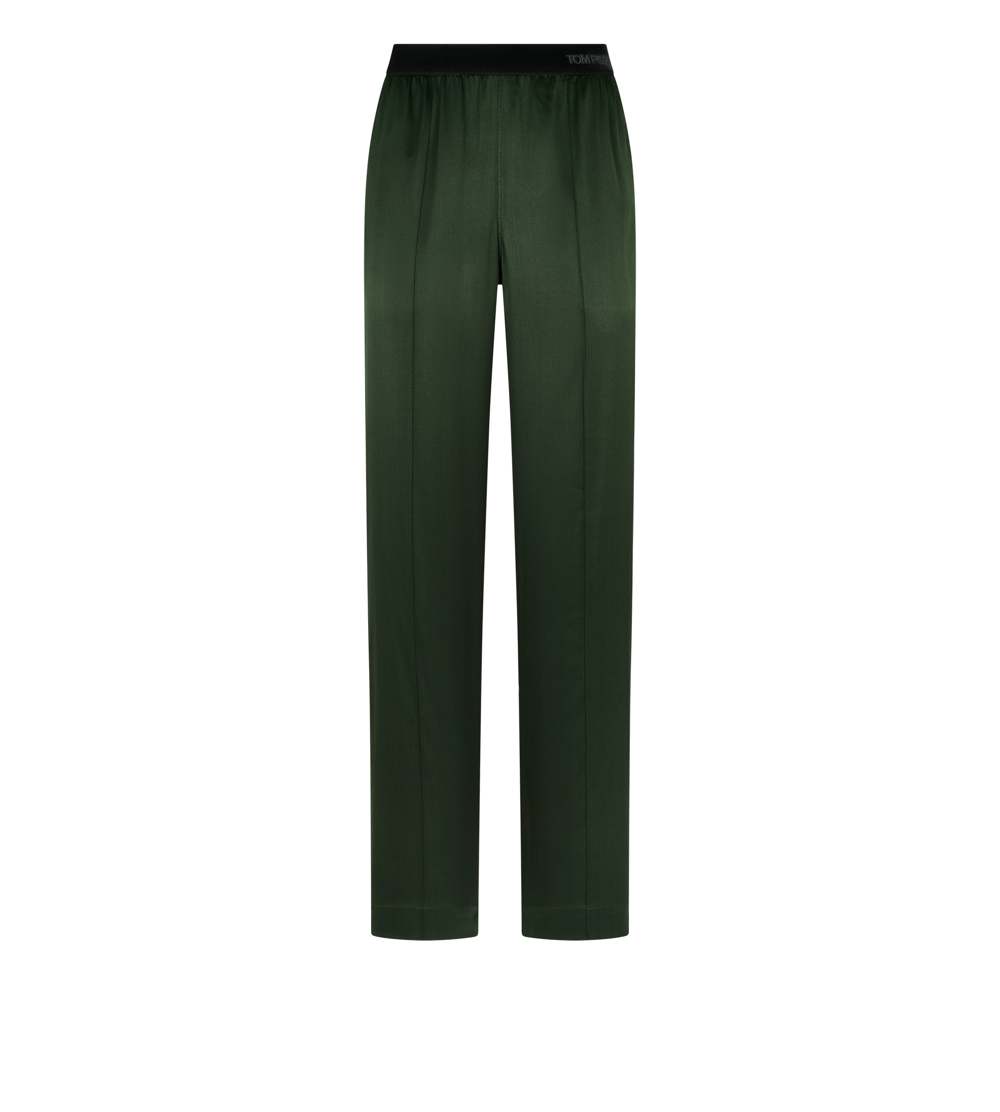 STRETCH SILK SATIN PJ PANTS