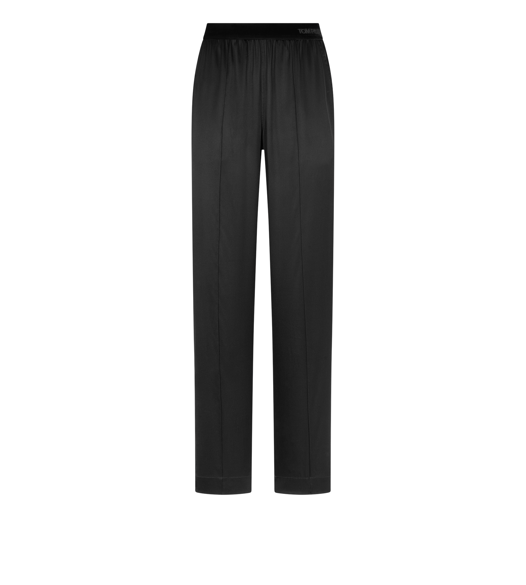 PJ PANTS IN RASO DI SETA STRETCH