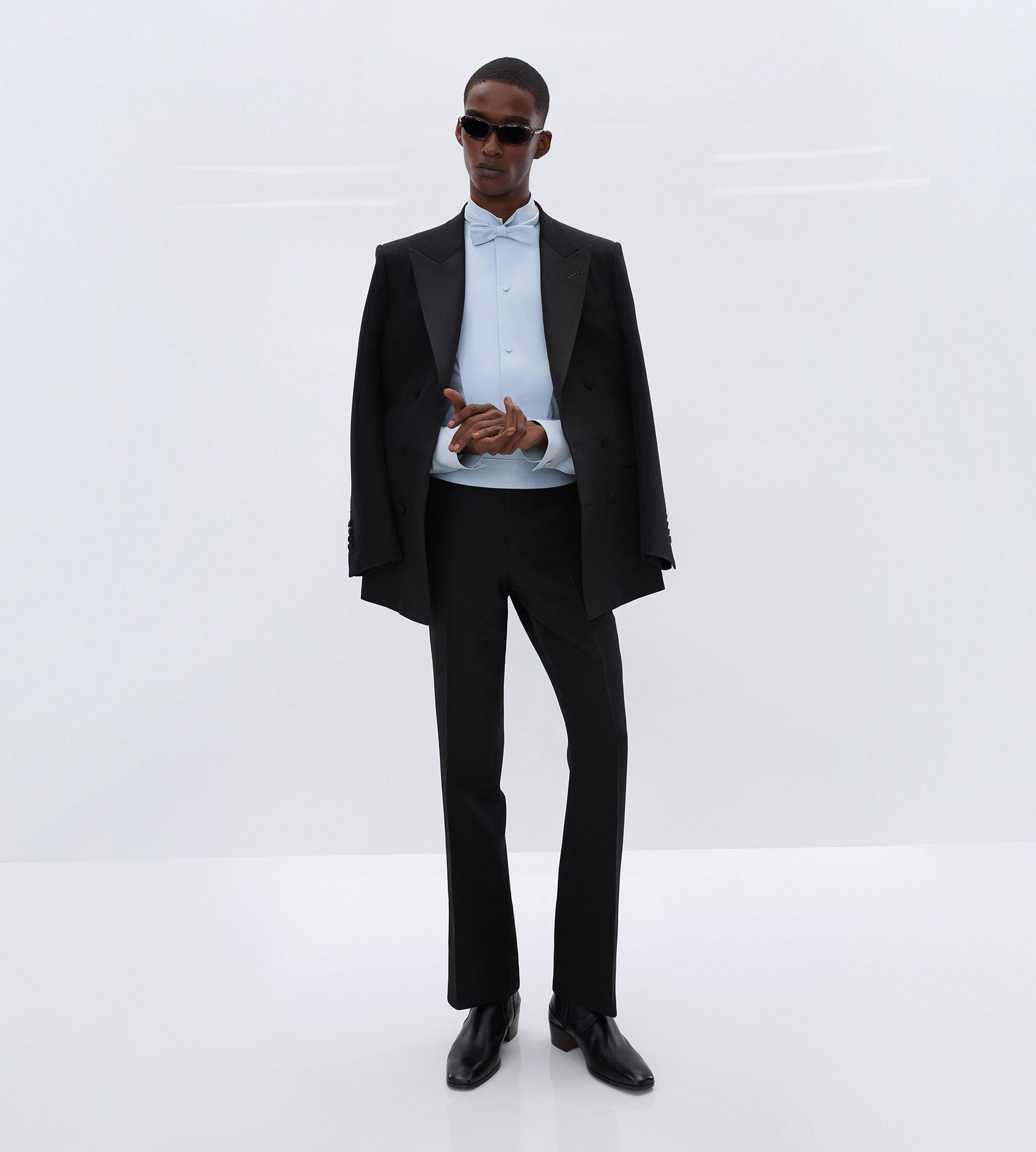 SILK WOOL FLUID EVENING PANT
