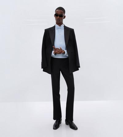 TOM FORD SILK WOOL BLEND OC SILK WOOL FLUID EVENING PANT