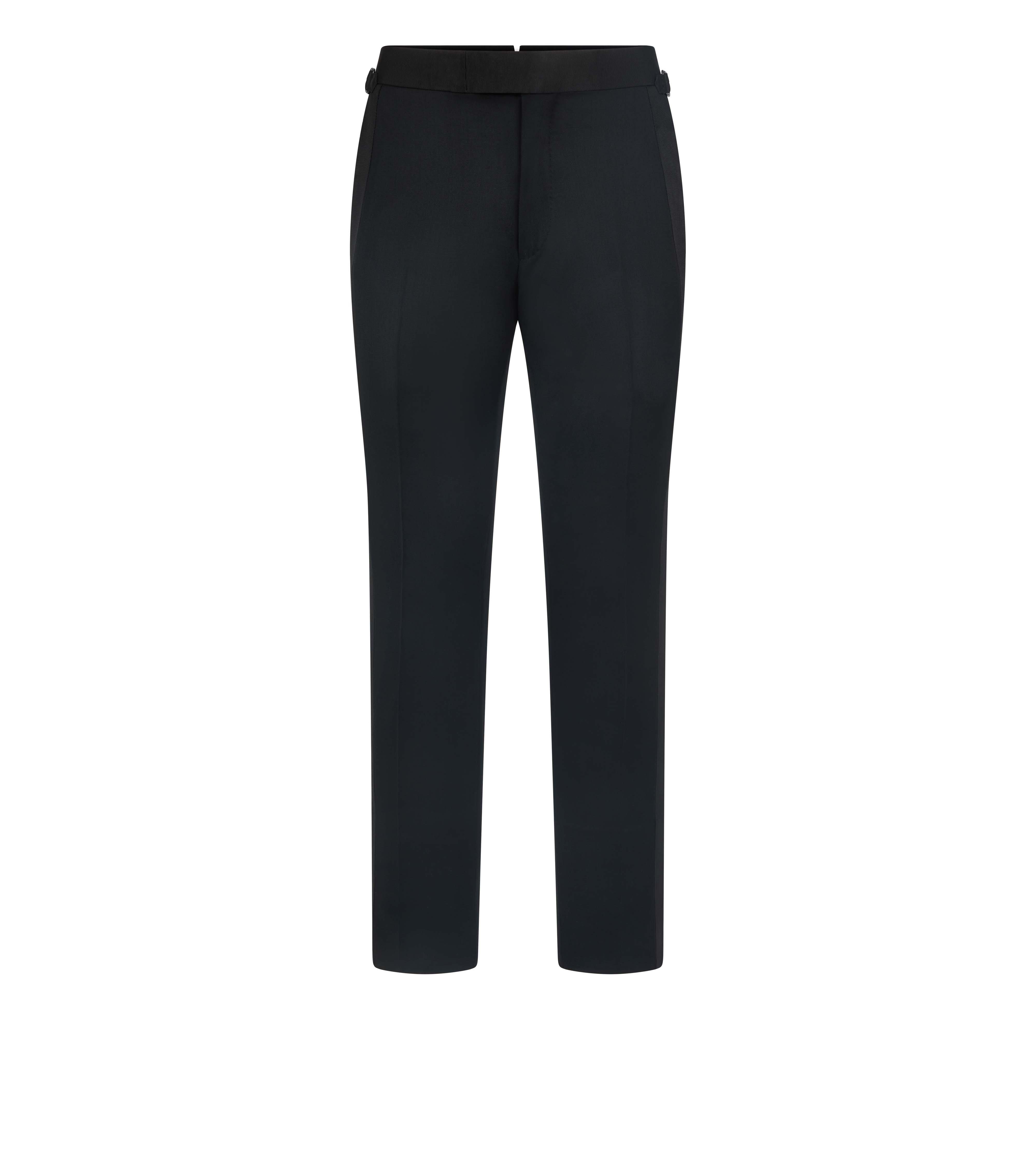 WOOL MOHAIR SHELTON TROUSER