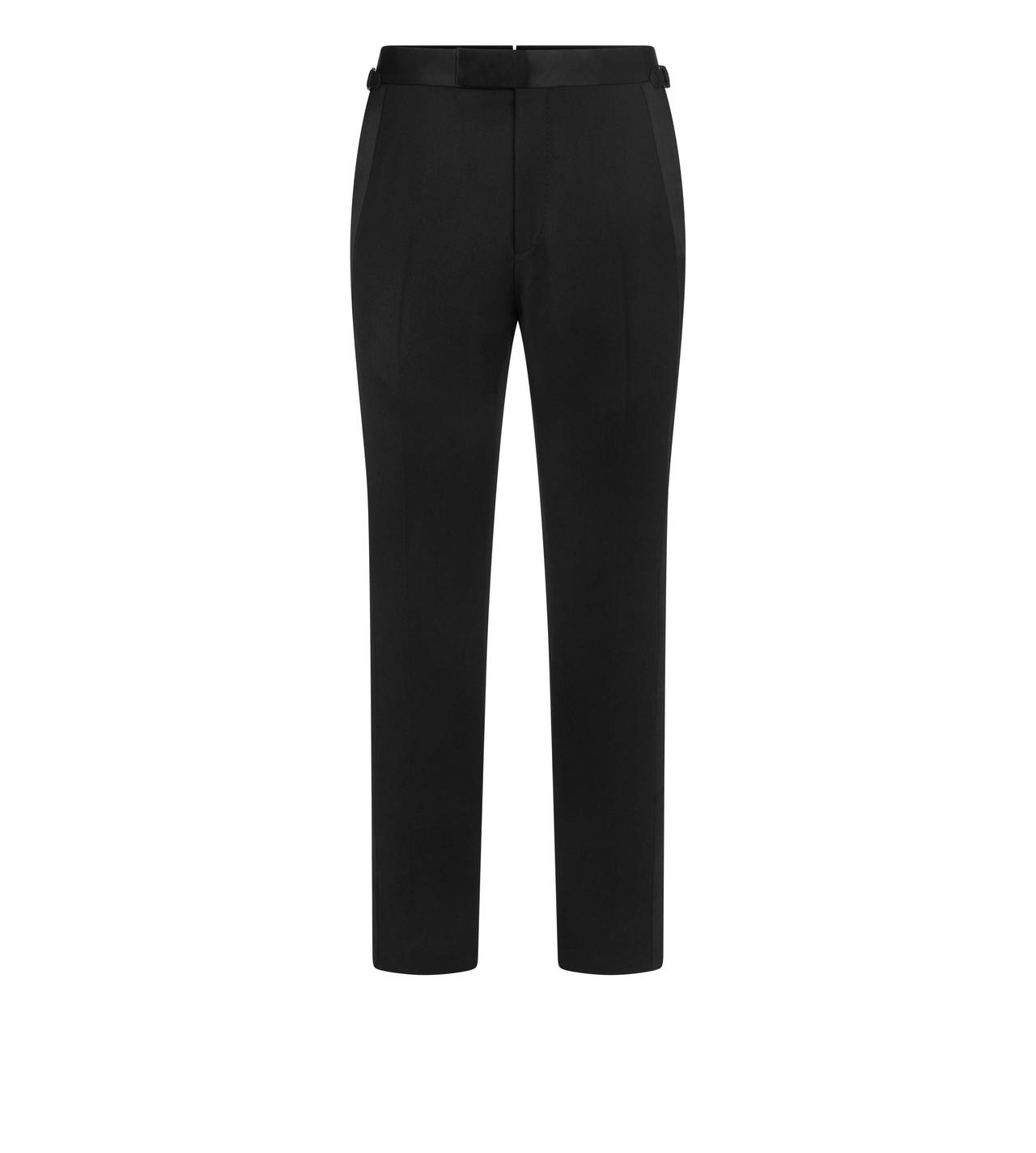 WOOL MOHAIR SHELTON EVENING TROUSER