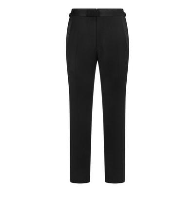 WOOL MOHAIR SHELTON EVENING TROUSER