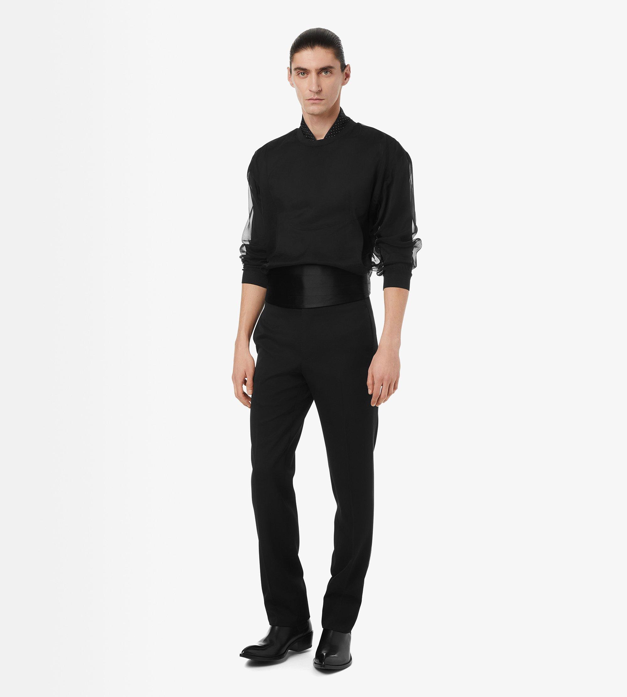 PANTALON DE C&Eacute;R&Eacute;MONIE GRAIN DE POUDRE