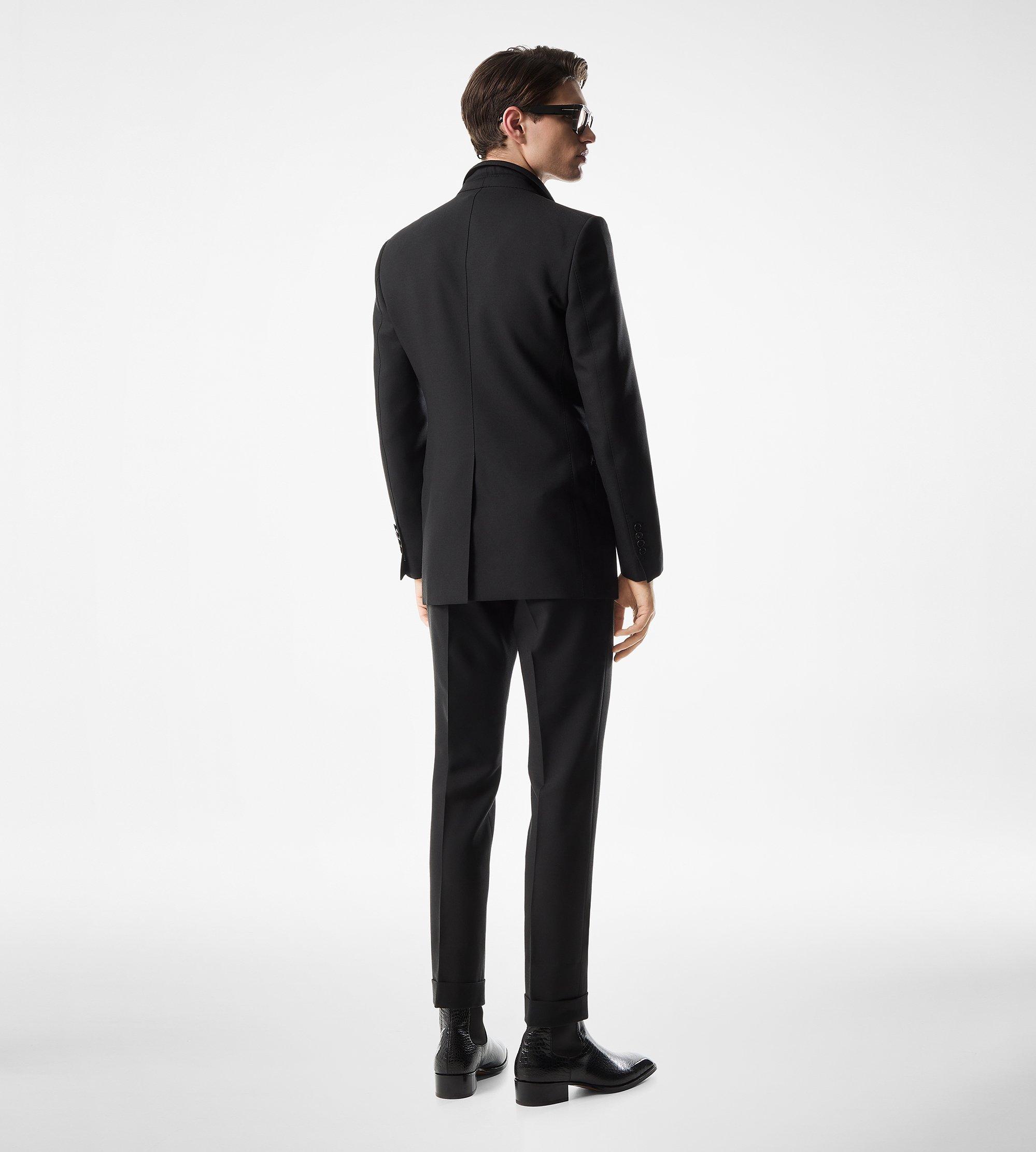 YARN DYED MIKADO ATTICUS TROUSER | TOM FORD Fashion