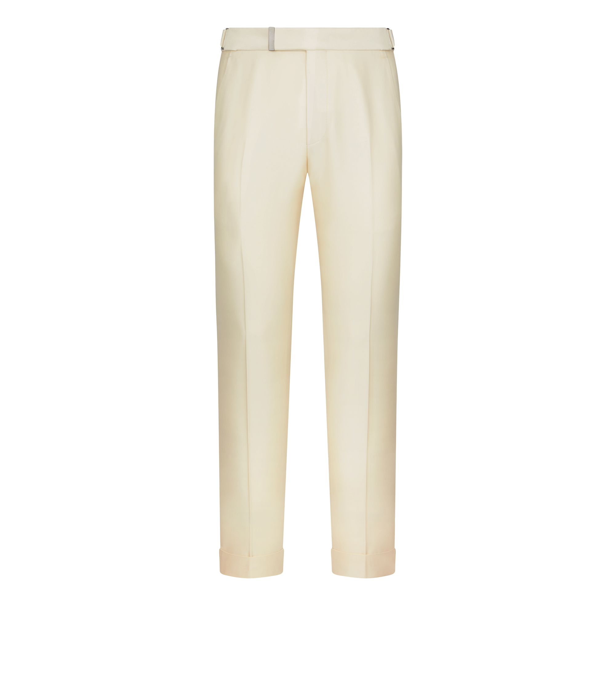 WOOL SILK FAILLE ATTICUS TROUSER
