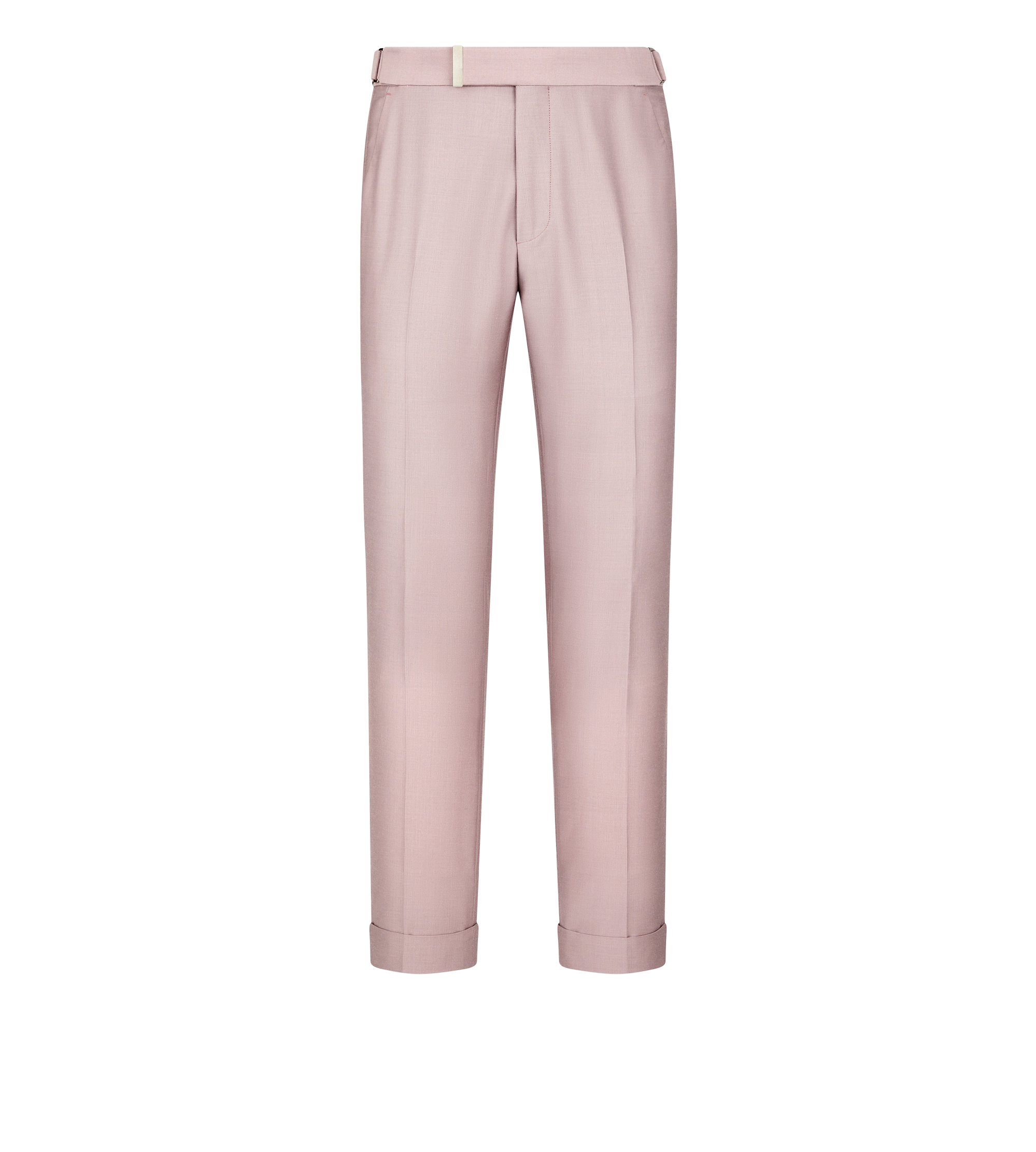 Long John cotton pants in white - Tom Ford