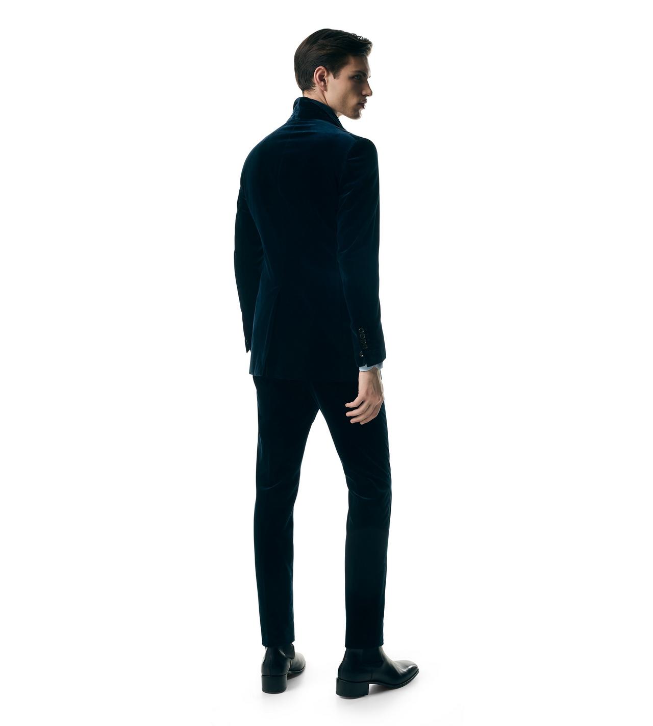 LIGHT VELVET ATTICUS WESTERN POCKET TROUSER image number 2