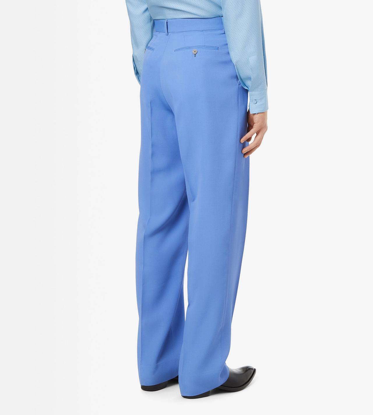 TOM FORD VISCOSE WOOL BLEND PERVINCA PANTALONE IN LANA E VISCOSA CON DOPPIA PIEGA E DOPPIA FAILLE