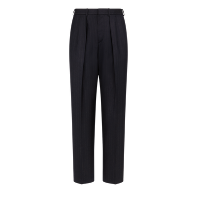 SUBTLE PINSTRIPE DOUBLE PLEAT PANT image number 0