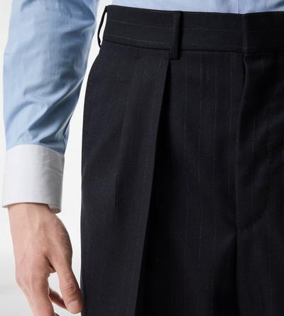 SUBTLE PINSTRIPE DOUBLE PLEAT PANT image number 1