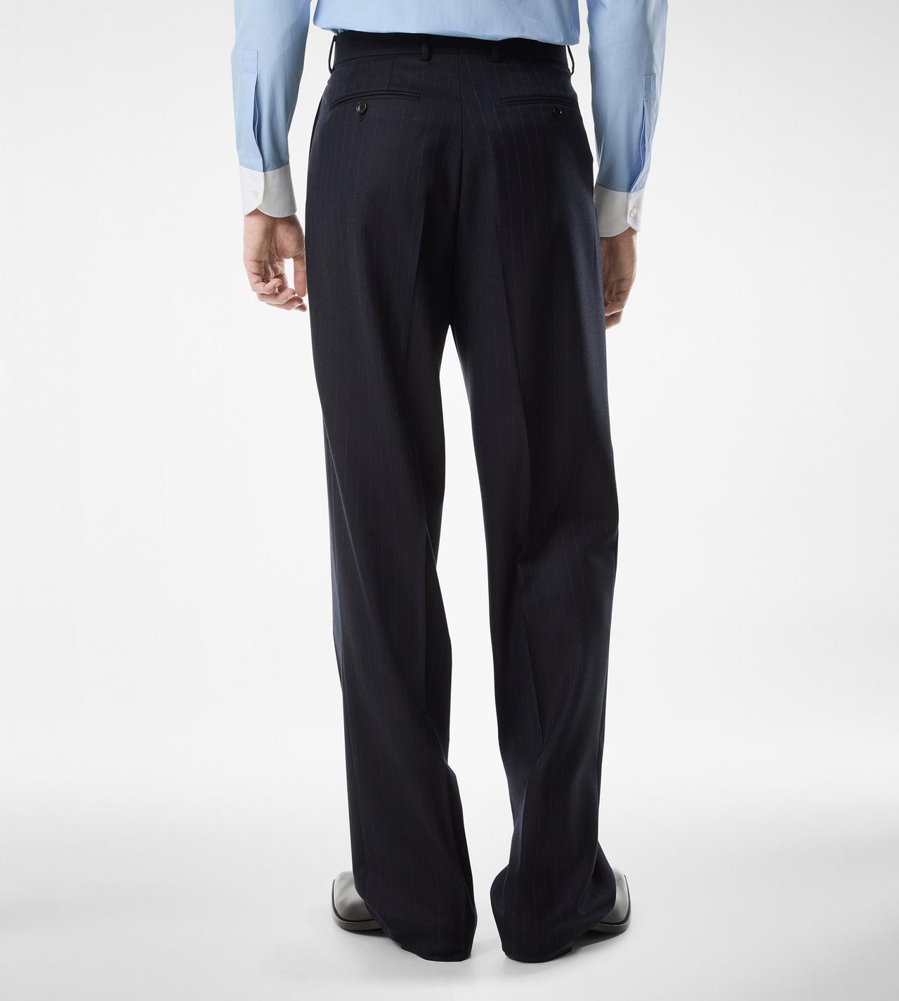 SUBTLE PINSTRIPE DOUBLE PLEAT PANT image number 4