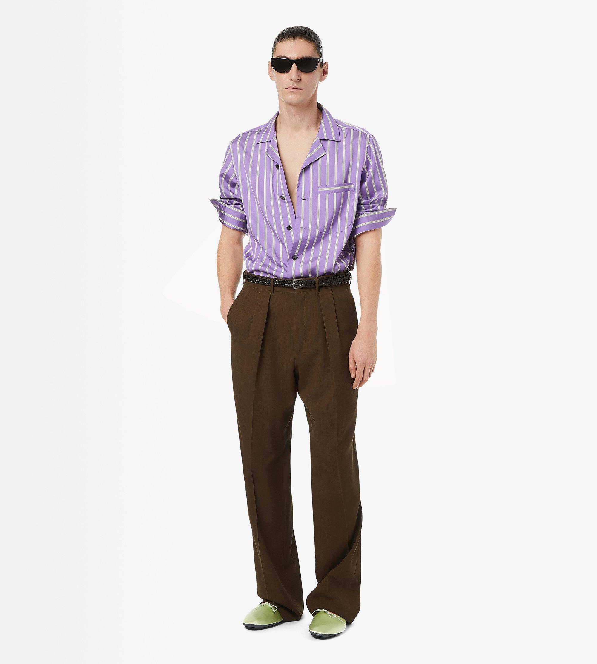 LIGHT FRESCO DOUBLE PLEAT PANT