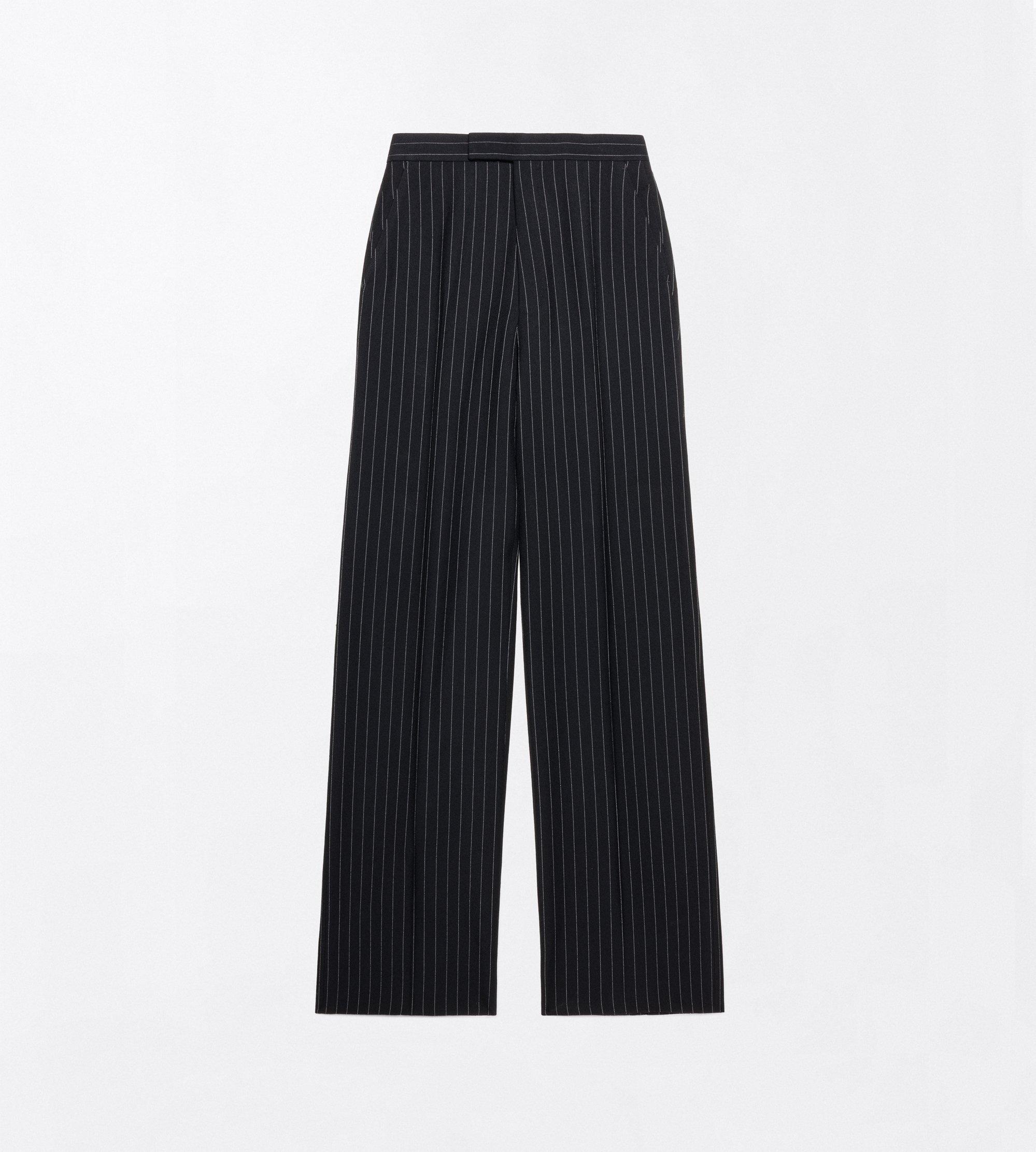 TWILL SHARP STRIPE COLBERT HIGH-WAIST PANT