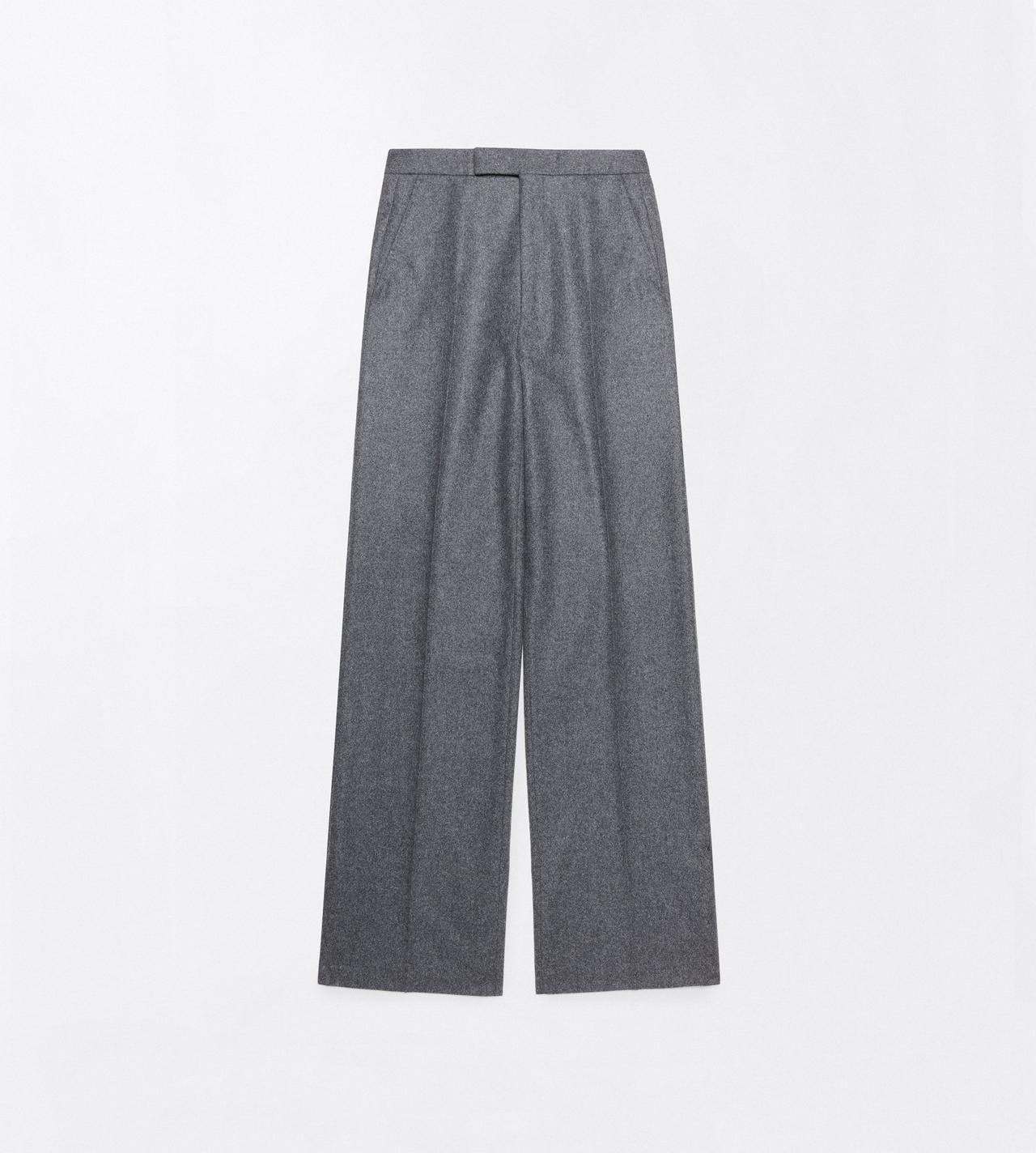 TOM FORD WOOL CASHMERE BLEND OC WOOL CASHMERE FLANNEL COLBERT HIGH-WAIST PANT