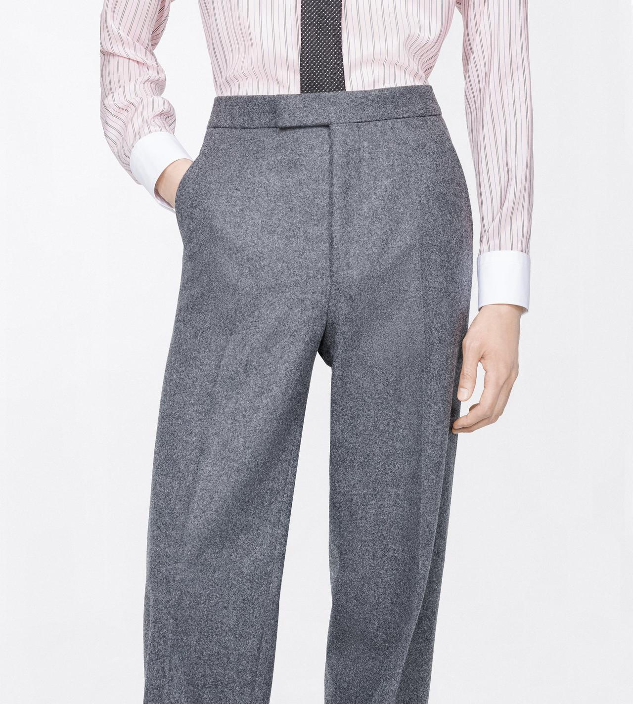 TOM FORD WOOL CASHMERE BLEND OC WOOL CASHMERE FLANNEL COLBERT HIGH-WAIST PANT