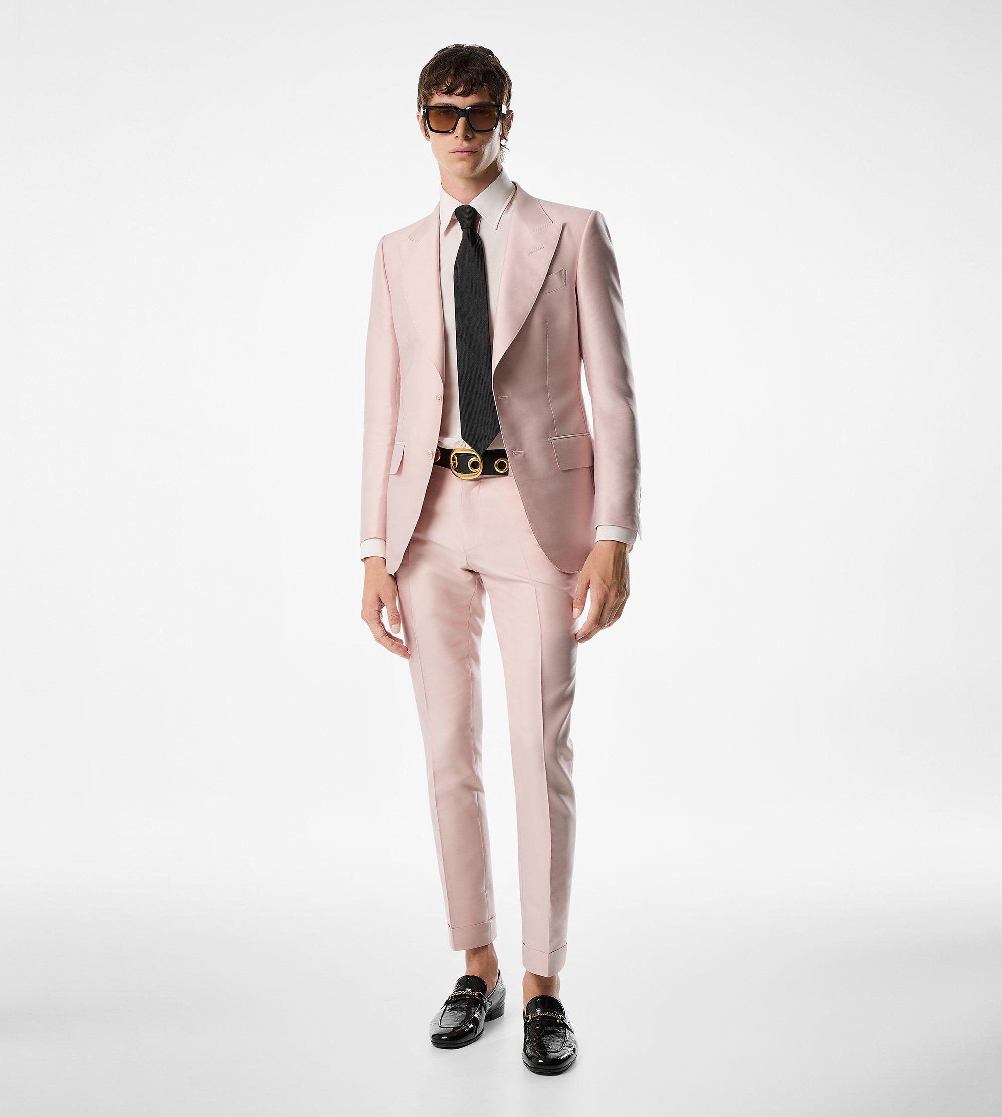 IRIDESCENT TWILL DYLLAN TROUSER TOM FORD Fashion