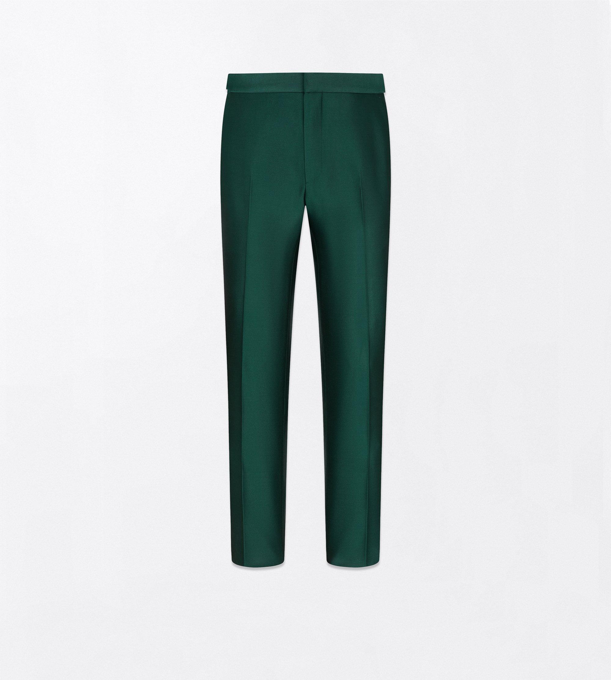 MIKADO FLAT FRONT PANT