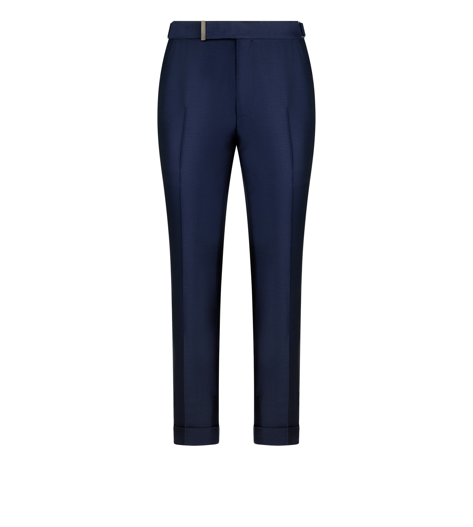 パンツ TOM FORD PANTS DARK NAVY Tom Ford - Black Stretch Wool Zip Cuff Pant | Mitchell Stores