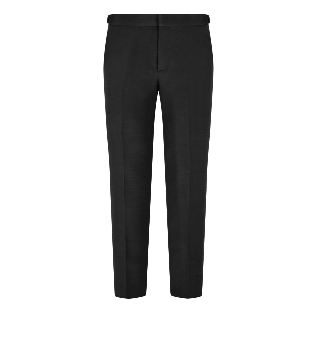 WOOL SILK BARATHEA PANT image number 0
