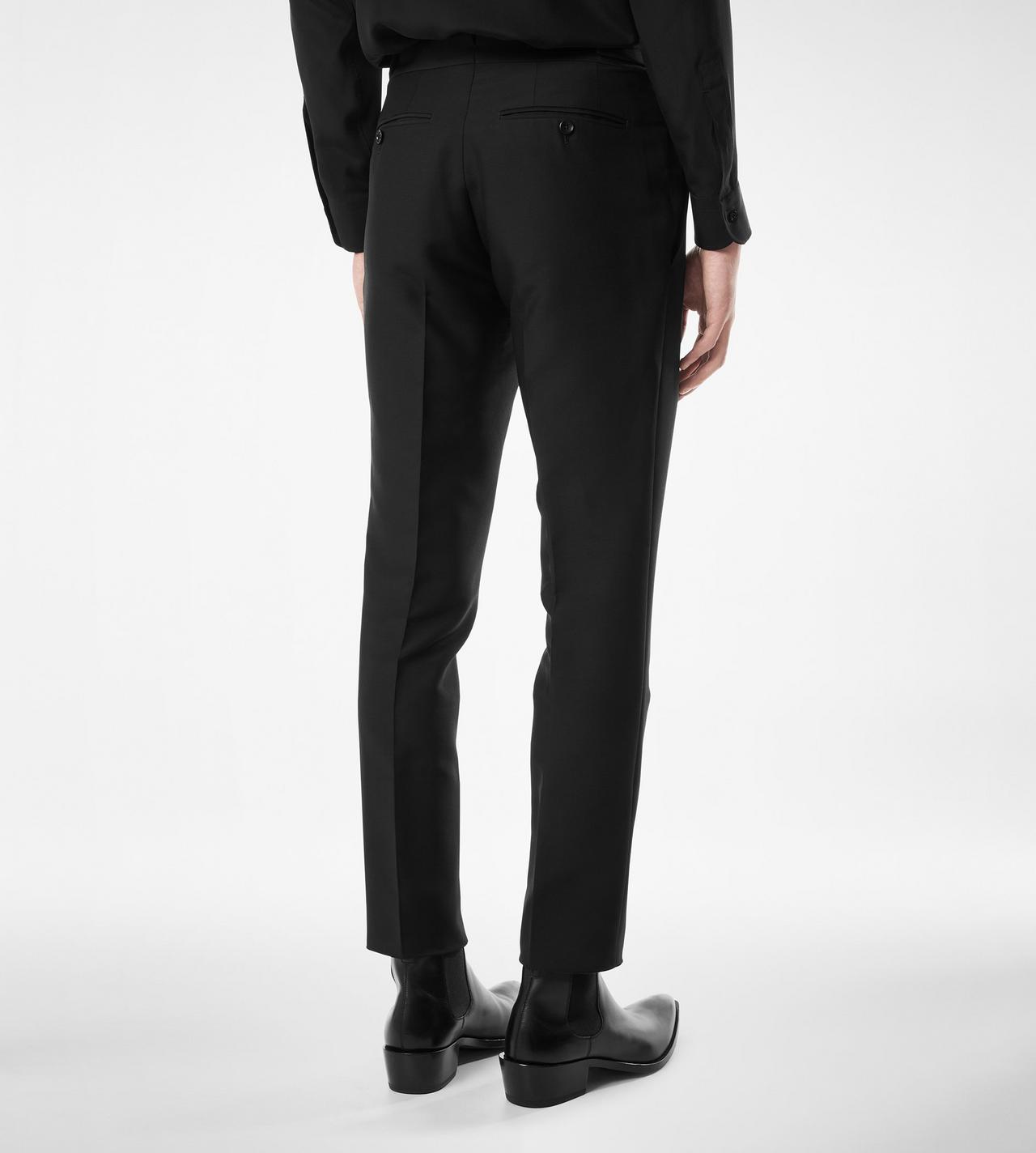 WOOL SILK BARATHEA PANT image number 4