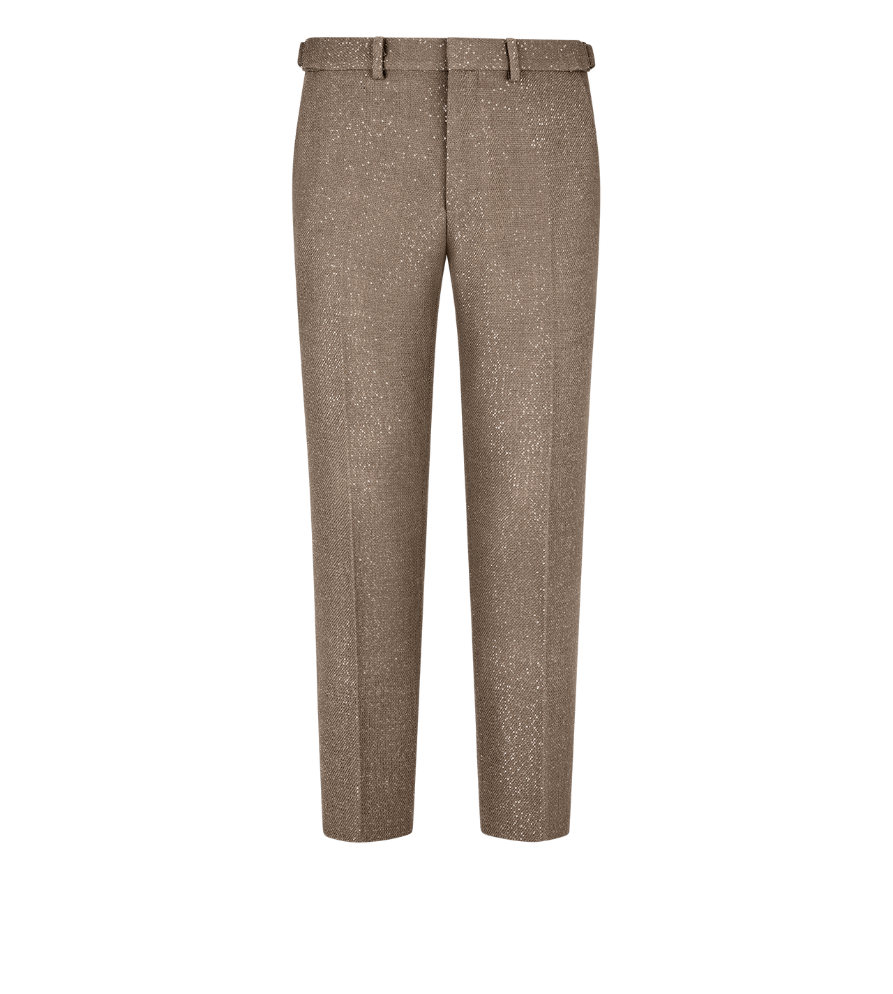 SEQUINS LIGHT BOUCLÈ PANT image number 0