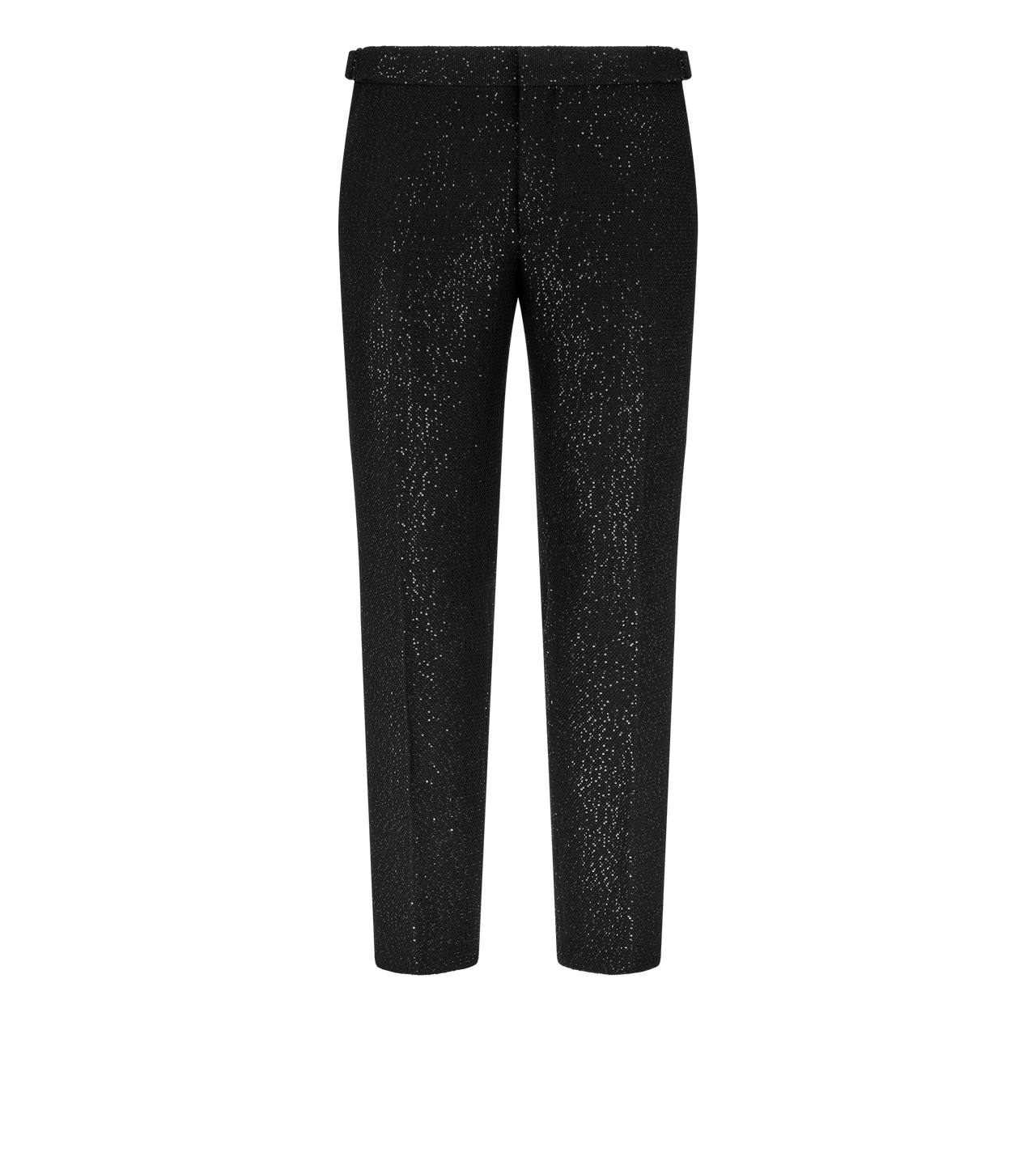 SEQUINS LIGHT BOUCLÈ PANT image number 0