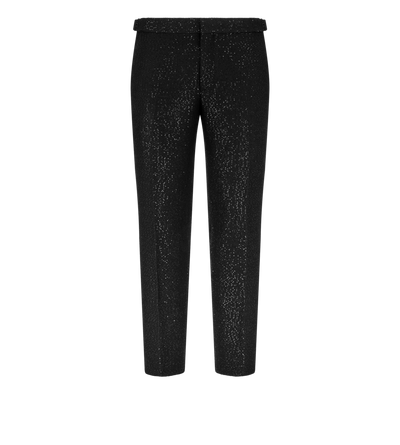 SEQUINS LIGHT BOUCLÈ PANT image number 0