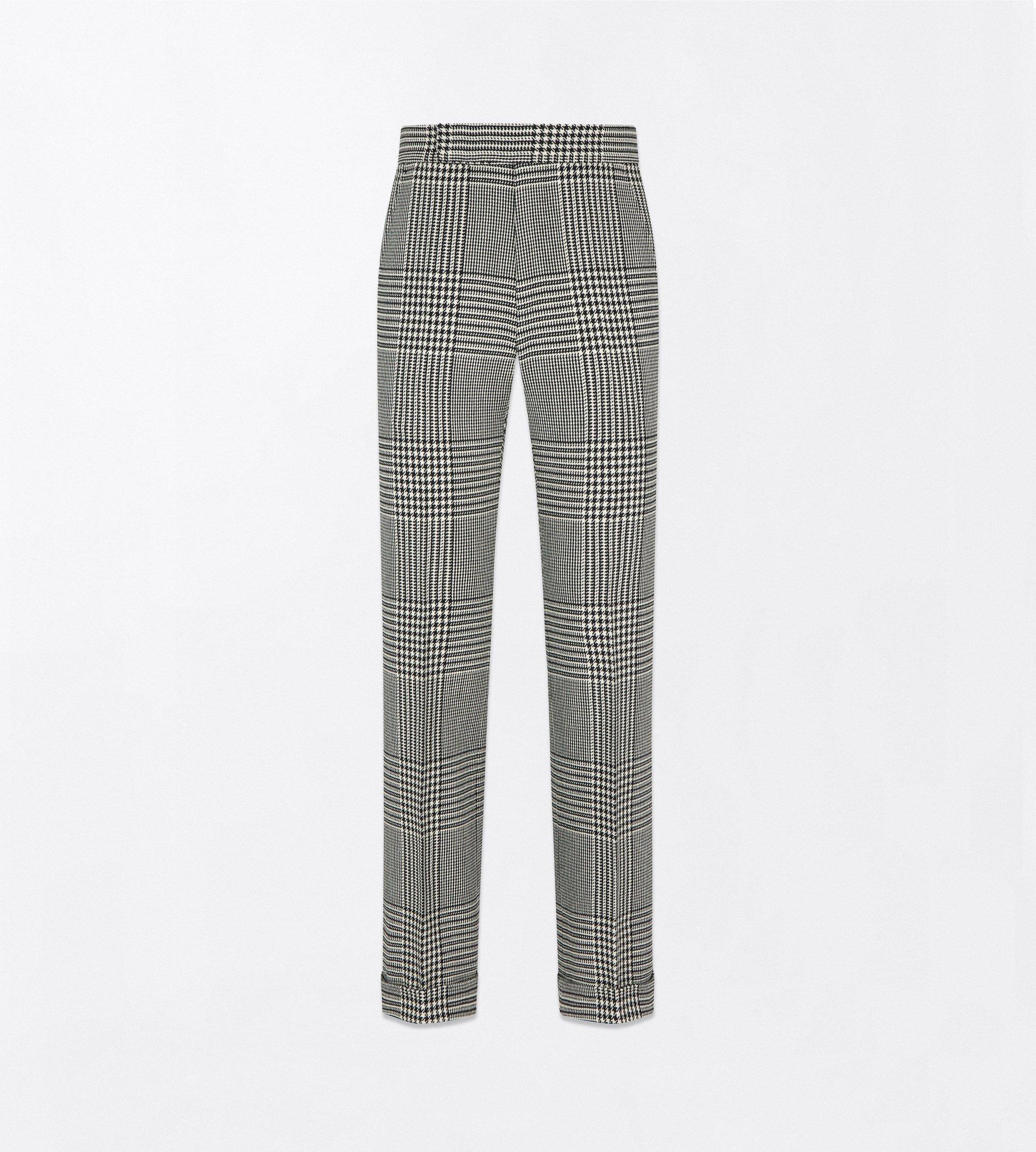 PRINCE OF WALES FLAT FRONT PANT