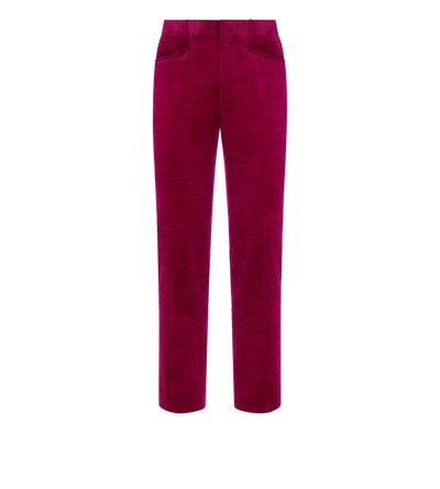 RIDGED VELVET DYLLAN TROUSER image number 0