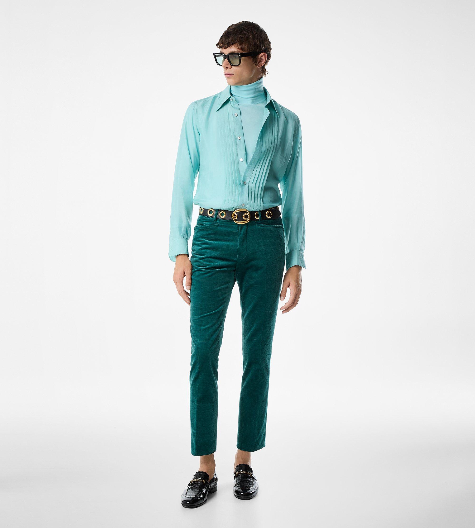 RIDGED VELVET DYLLAN TROUSER