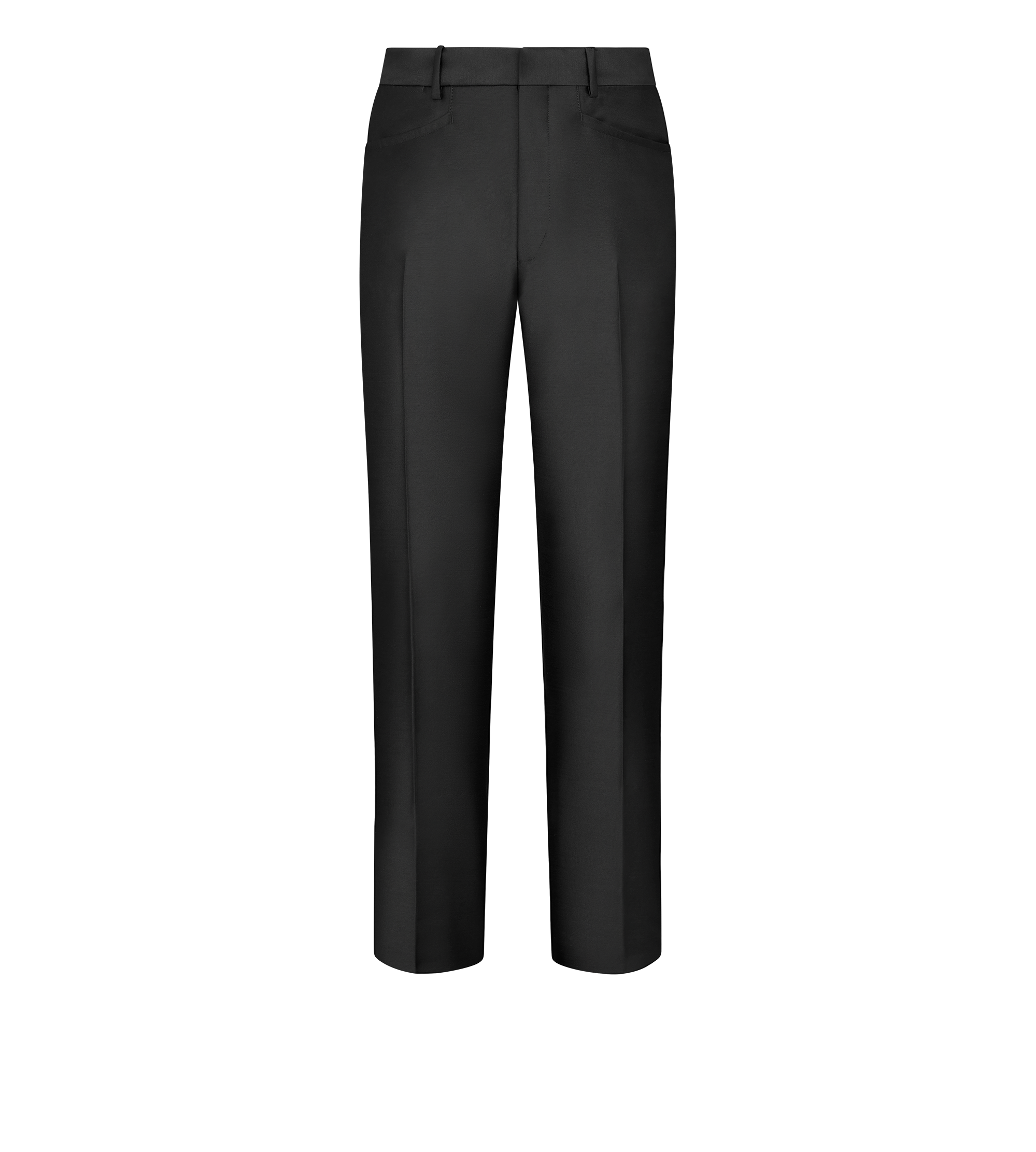 MOHAIR SILK TWILL DYLLAN TROUSER