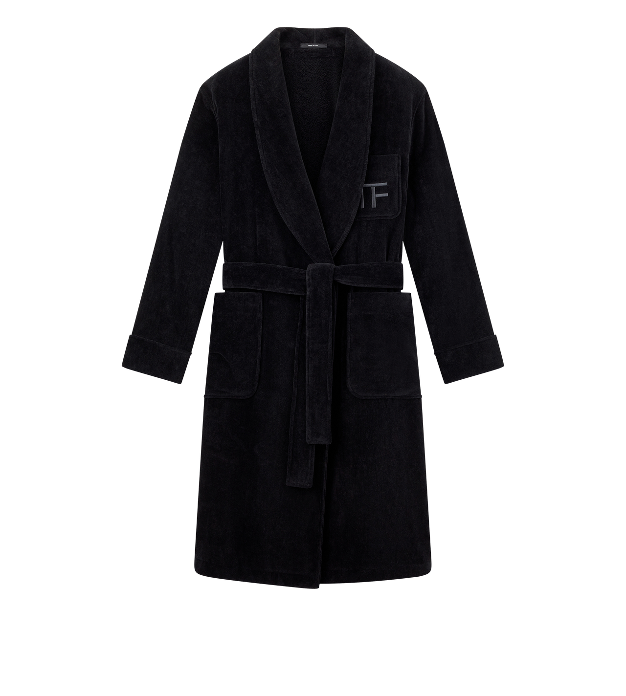 SOLID TOWELLING SHAWL COLLAR ROBE