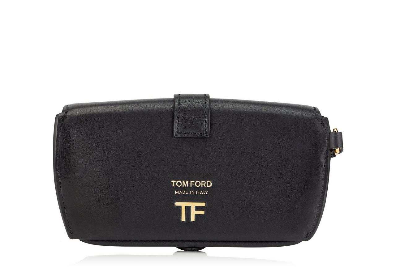 Cases & Covers Tom Ford - Logo leather beauty case - Y0356LCL213G1N001