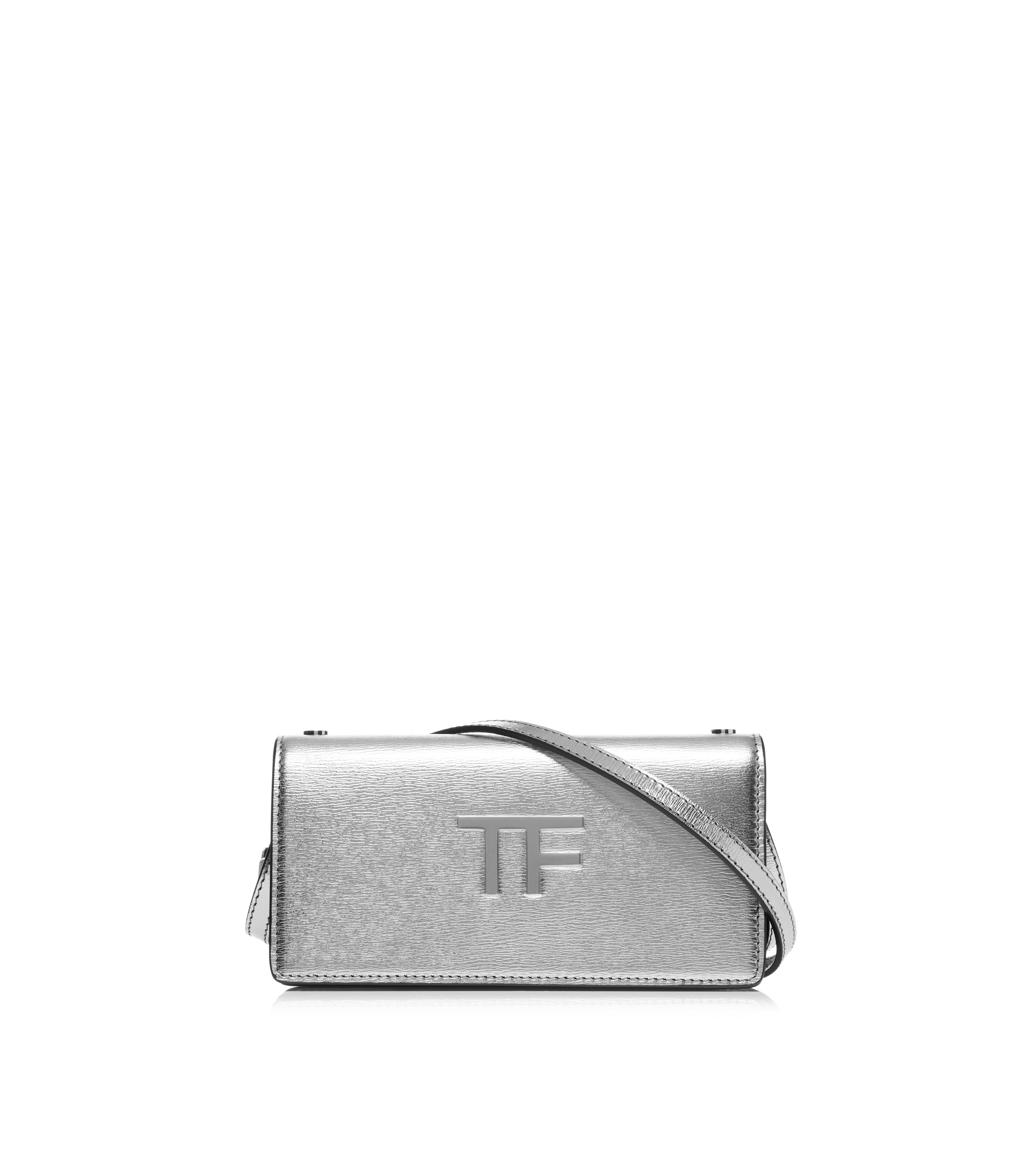 Tom Ford Clutch Bag Sale - Metal Mesh Evening Tf Crystal Small On WOMEN Gold