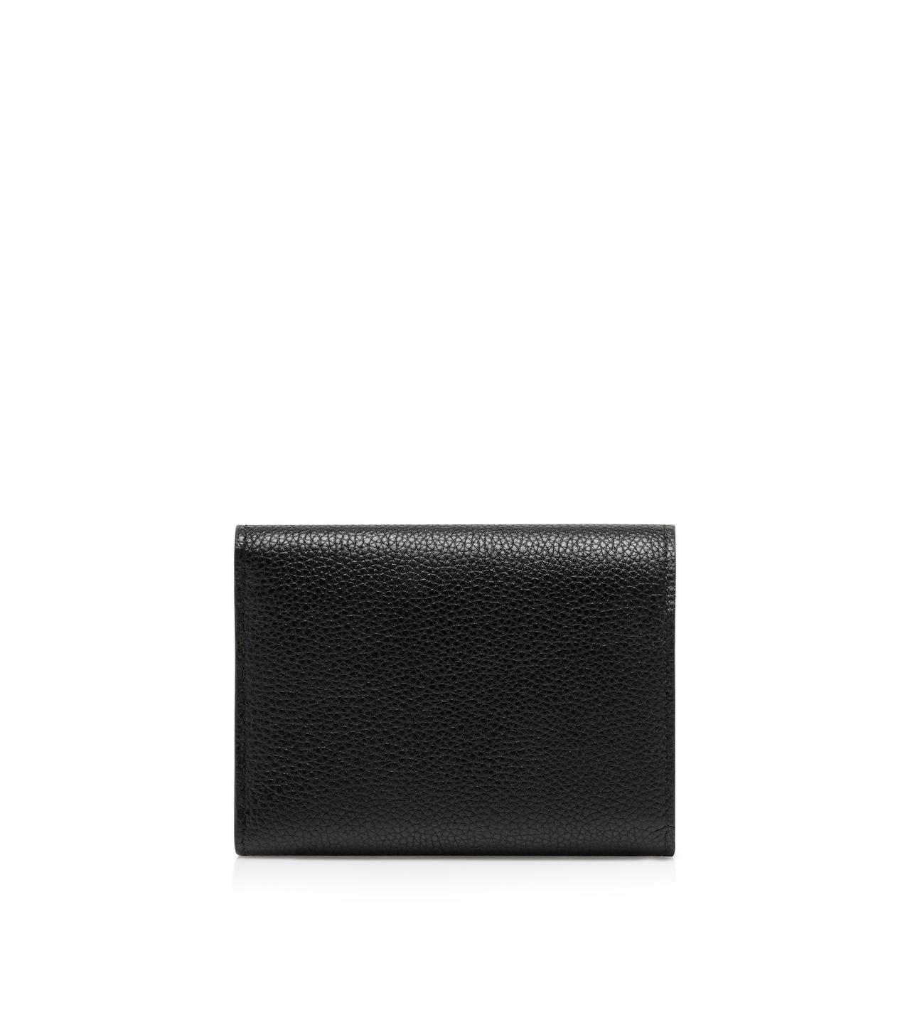 GRAIN LEATHER TARA COMPACT WALLET image number 1