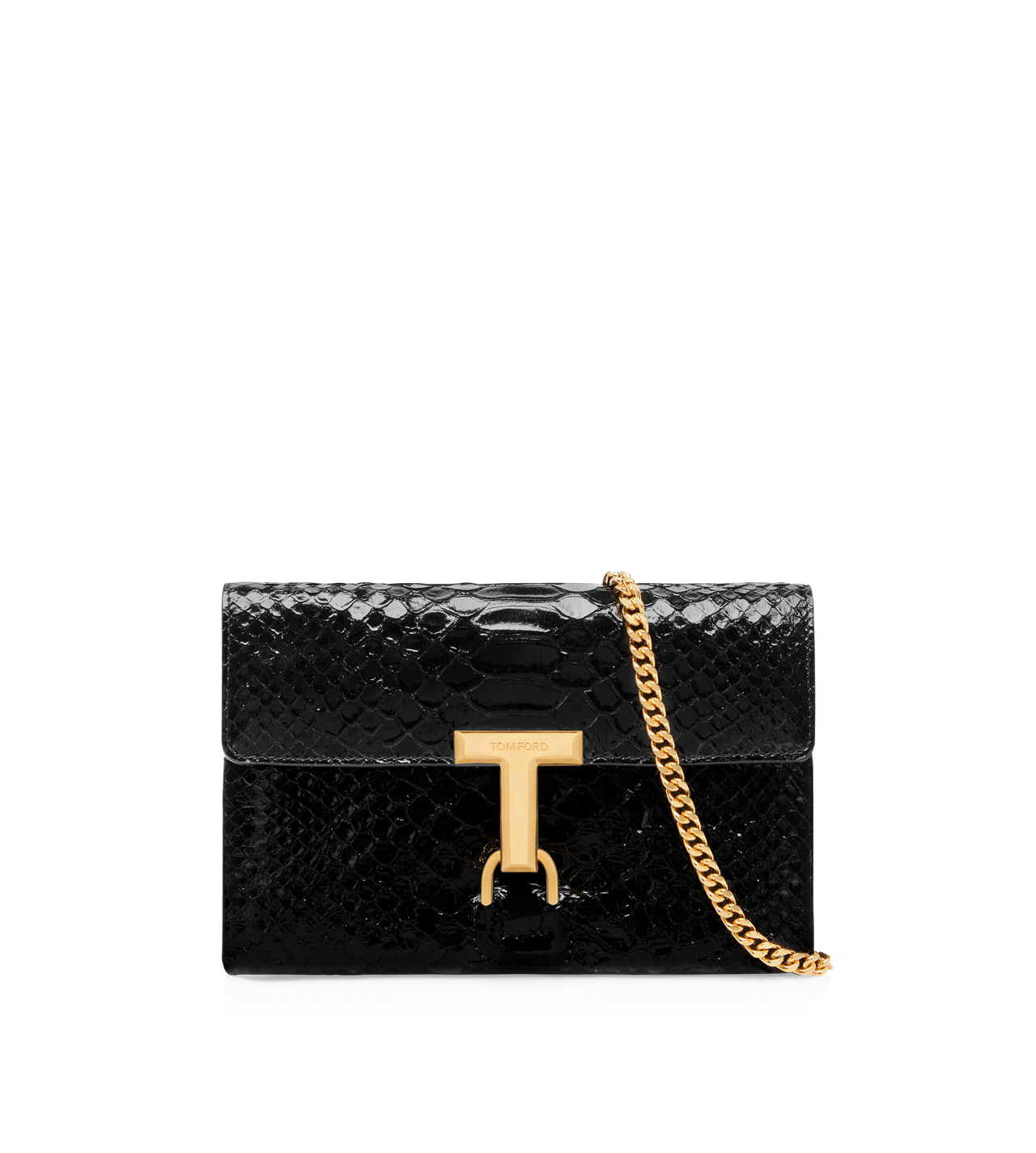 STAMPED PYTHON LEATHER MONARCH MINI BAG image number 0