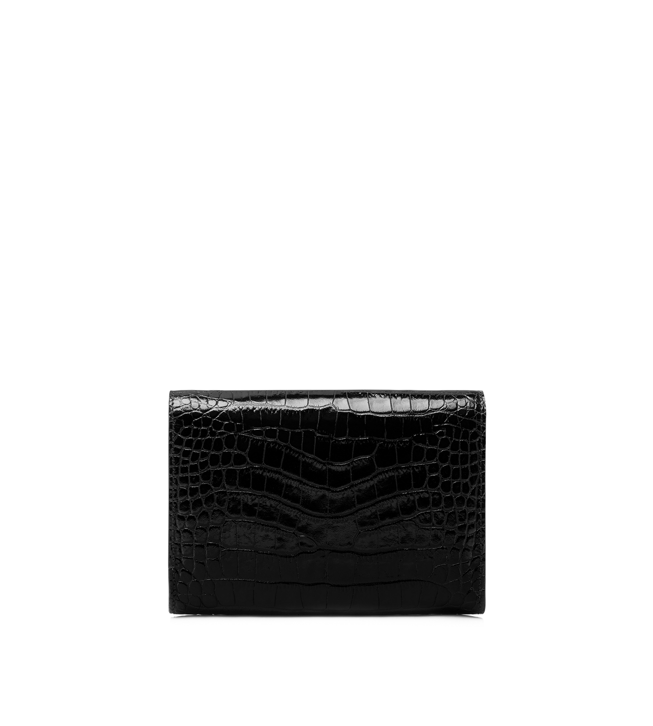 SHINY STAMPED CROCODILE LEATHER MINI BAG image number 2