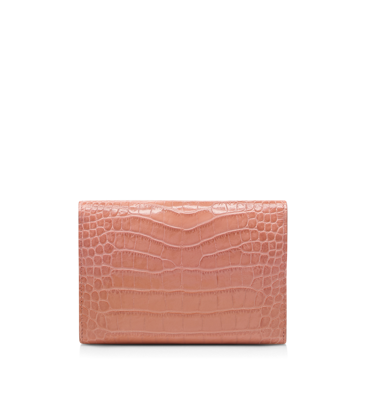 SHINY STAMPED CROCODILE LEATHER MINI BAG image number 2