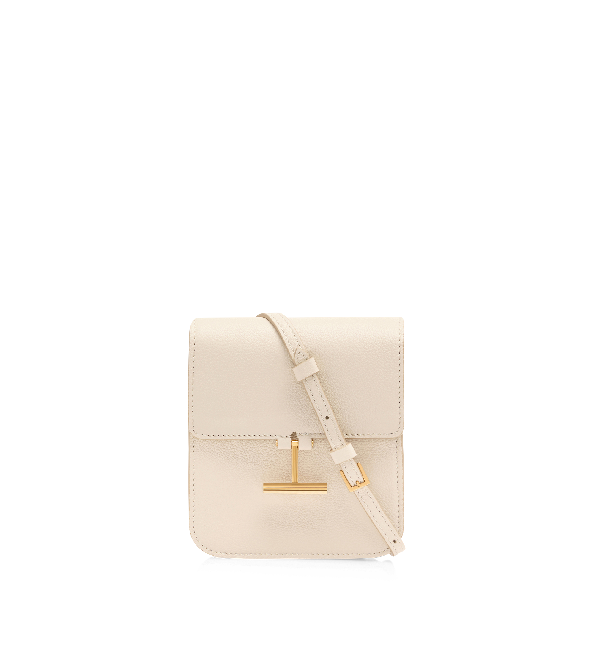 GRAIN LEATHER TARA MINI BAG ON STRAP