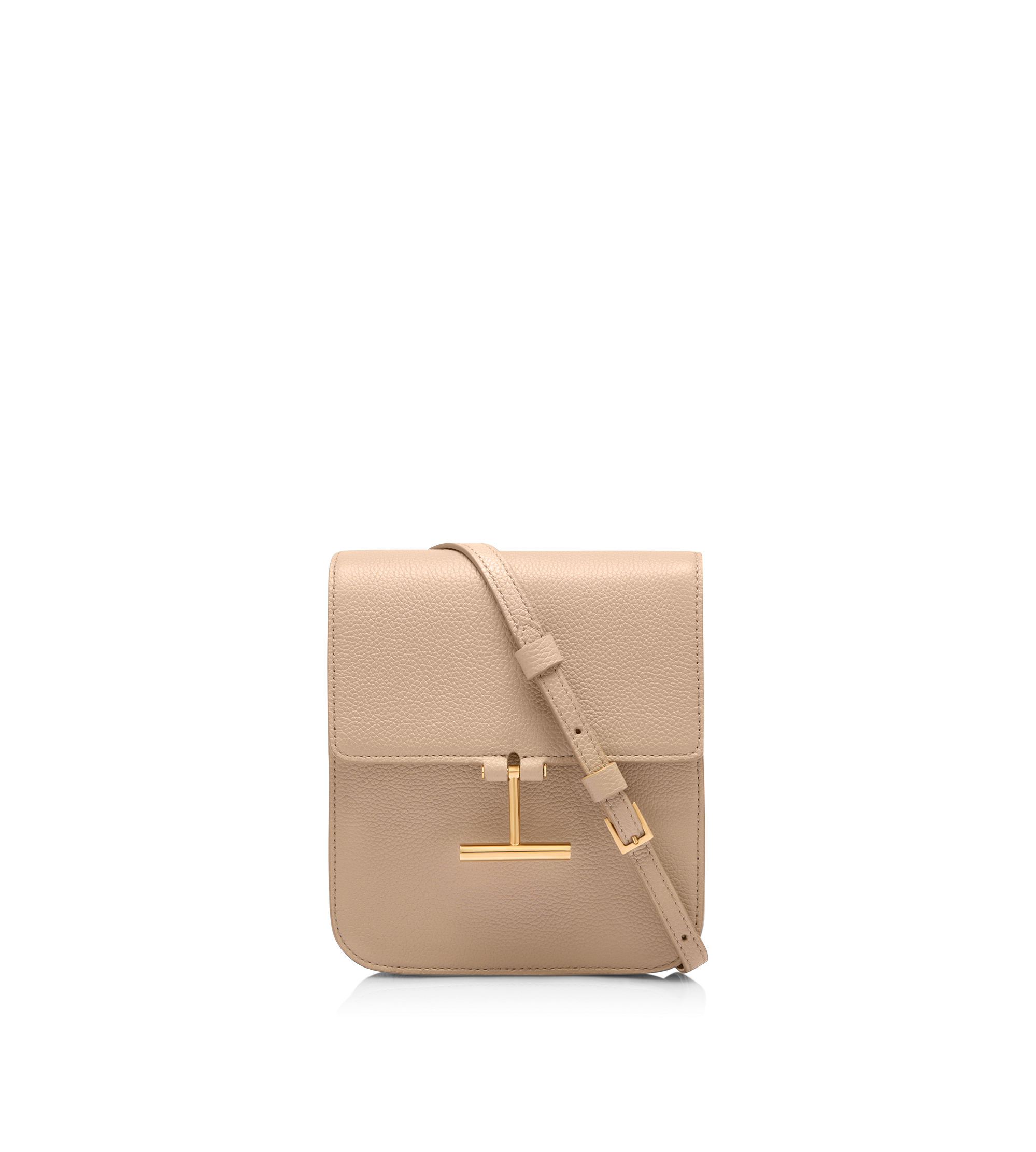 GRAIN LEATHER TARA MINI BAG ON STRAP
