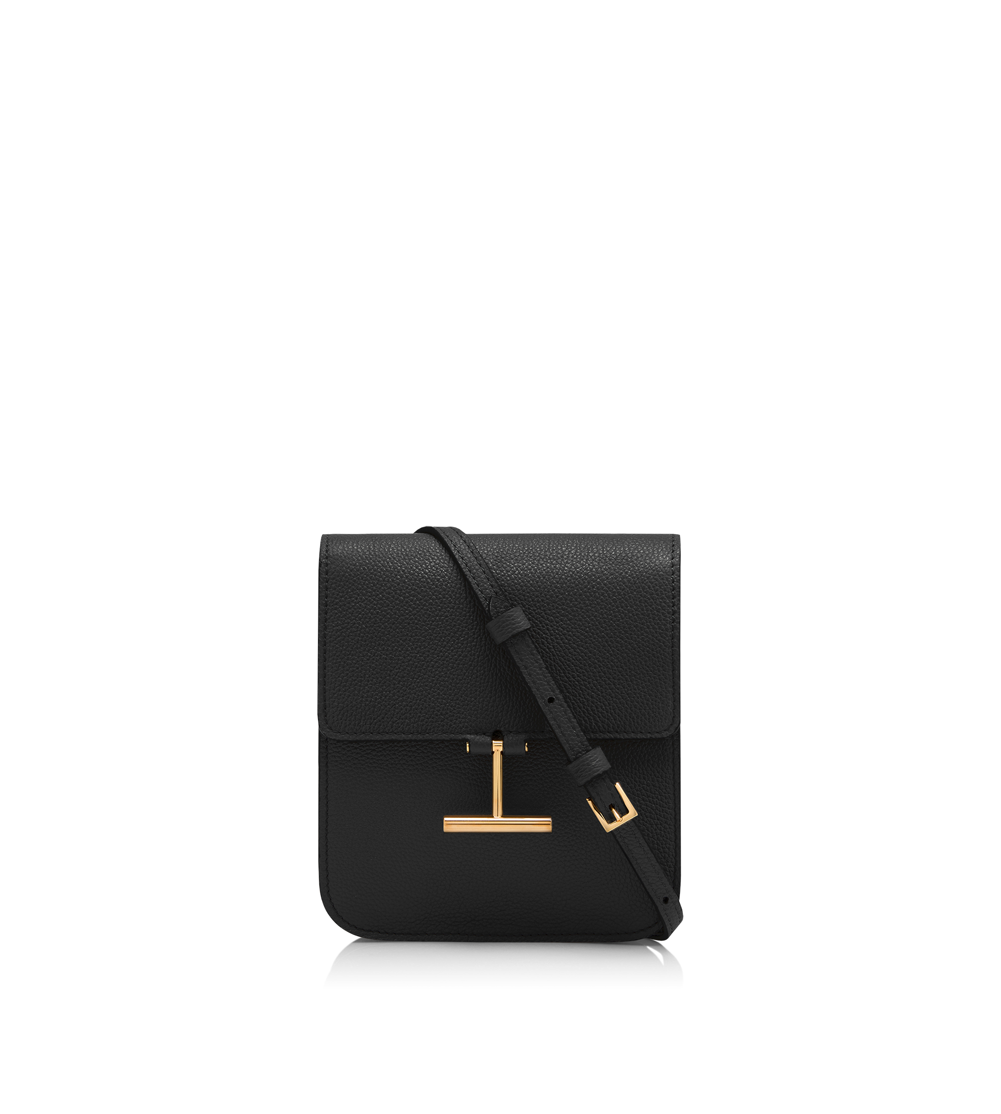 GRAIN LEATHER TARA MINI BAG ON STRAP