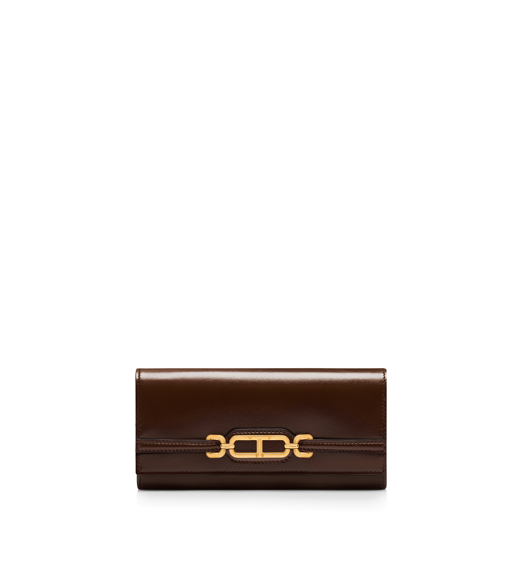 PALMELLATO-EFFECT LEATHER CONTINENTAL WALLET