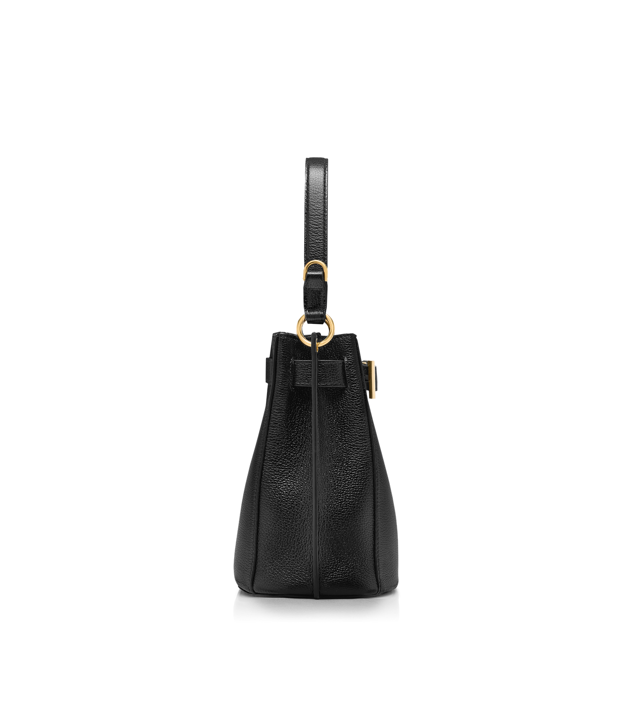 GRAIN LEATHER AUDREY MINI BUCKET BAG image number 1