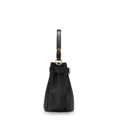 GRAIN LEATHER AUDREY MINI BUCKET BAG image number 1