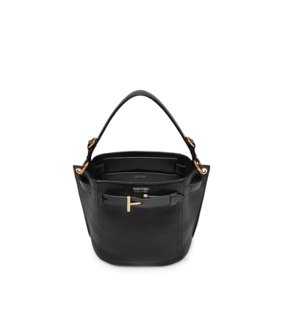 GRAIN LEATHER AUDREY MINI BUCKET BAG image number 3