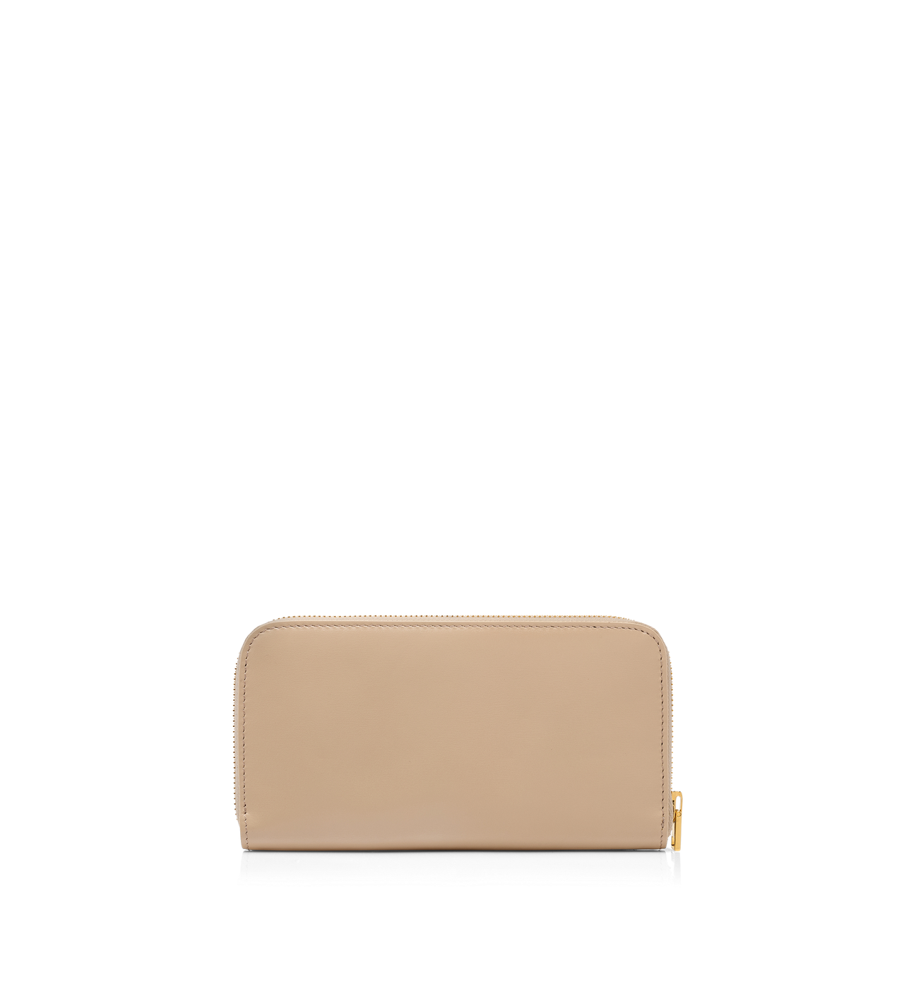 PALMELLATO-EFFECT LEATHER ZIP AROUND WALLET image number 1