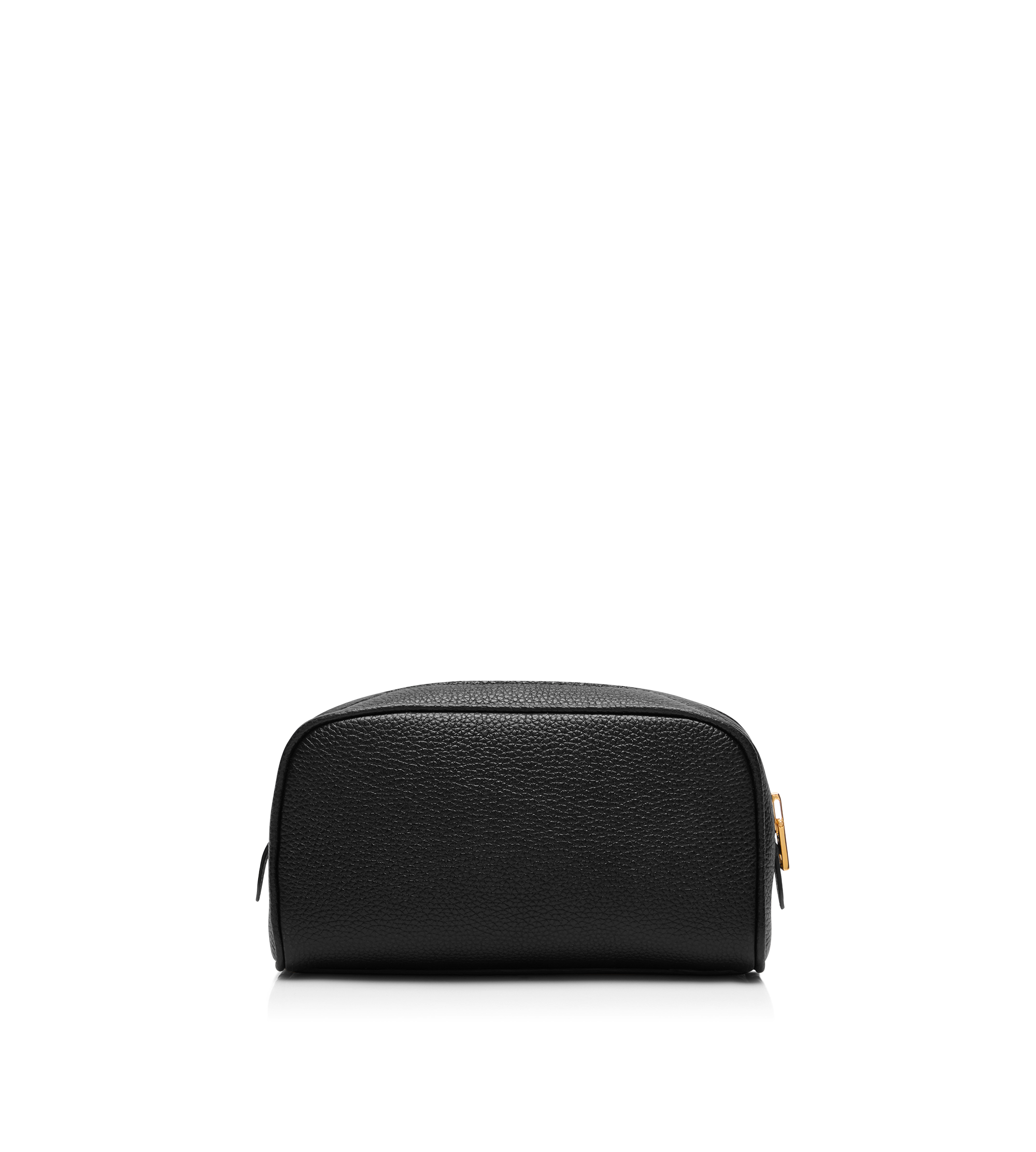 GRAIN LEATHER TRAVEL SMALL COSMETIC CASE
