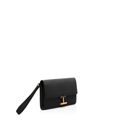 GRAIN LEATHER TARA POUCH image number 1