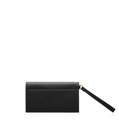 GRAIN LEATHER TARA POUCH image number 2